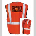 Safety Vest with Zipper Front Thumbnail