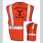 Safety Vest with Zipper Front Thumbnail