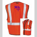 Safety Vest with Zipper Front Thumbnail