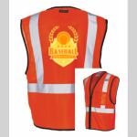 Safety Vest with Zipper Front Thumbnail