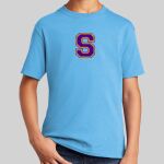 Youth Full-Color Print Cotton Tee Thumbnail