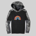 Youth Sport Wick ® Mineral Freeze Fleece Colorblock Hooded Pullover Thumbnail