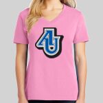 Ladies Core Cotton V Neck Tee Thumbnail