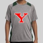 Youth Heather Colorblock Contender ™ Tee Thumbnail