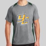 Heather Colorblock Contender ™ Tee Thumbnail