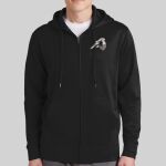 Sport Wick ® Fleece Full Zip Hooded Jacket Thumbnail