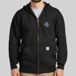 Midweight Hooded Zip Front Sweatshirt Thumbnail
